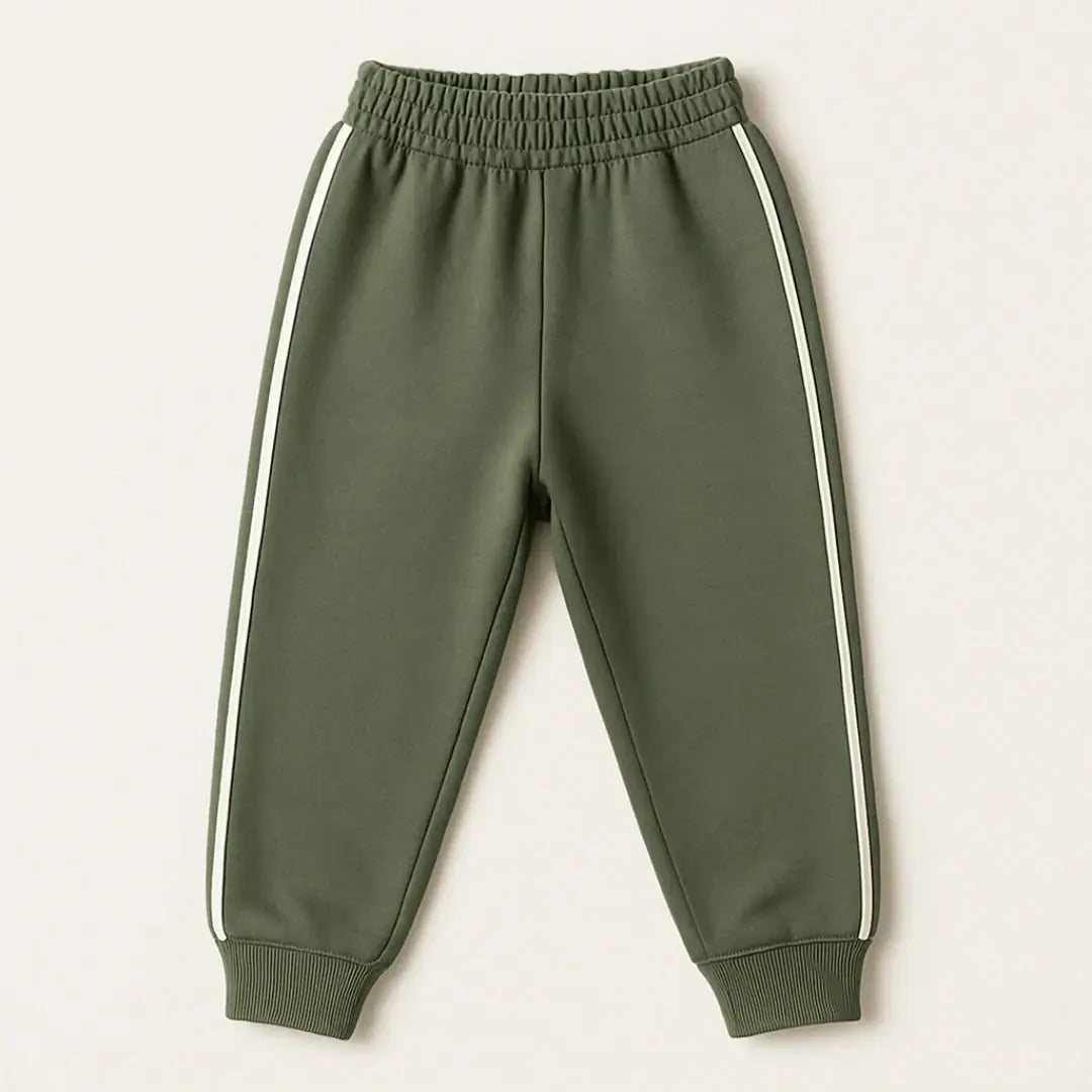 Basic Fleece Trousers – Cozy Everyday Bottoms for Kids (16 – 24 inches) - TotVogue.pk